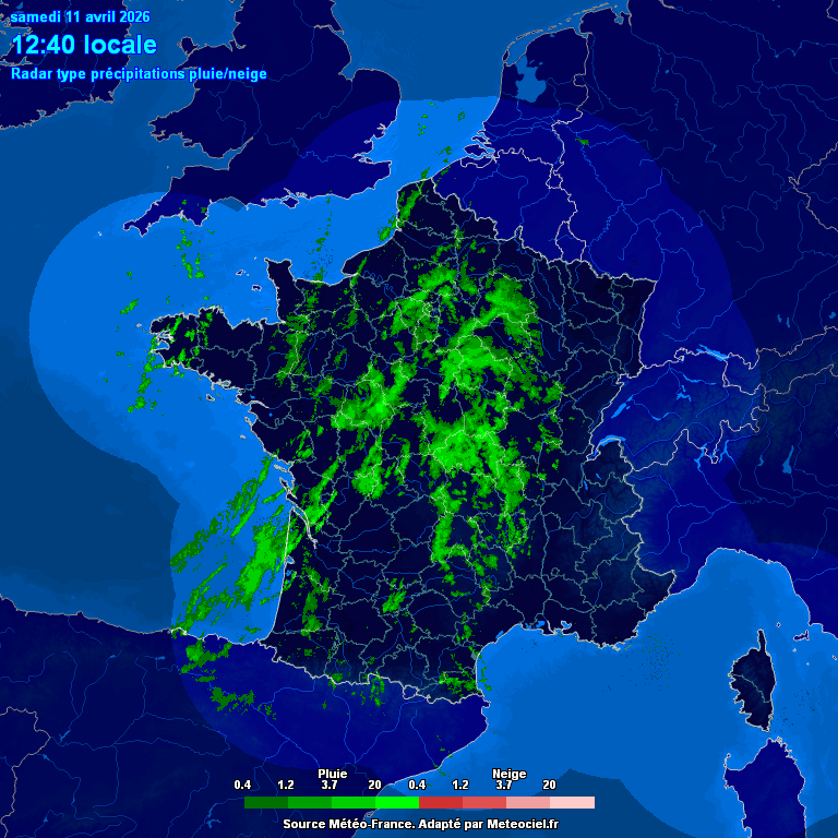 Image d'illustration pour Suivi des pluies en France
