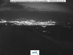Clermont-Ferrand depuis le sommet du Puy de Dôme